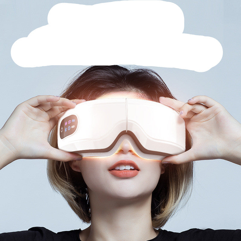 Heated Eye Massager – 5 Modes for Eye Strain Relief, Dark Circles & Better Sleep