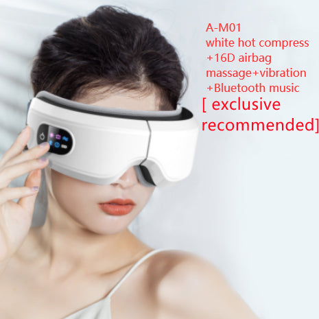 Heated Eye Massager – 5 Modes for Eye Strain Relief, Dark Circles & Better Sleep