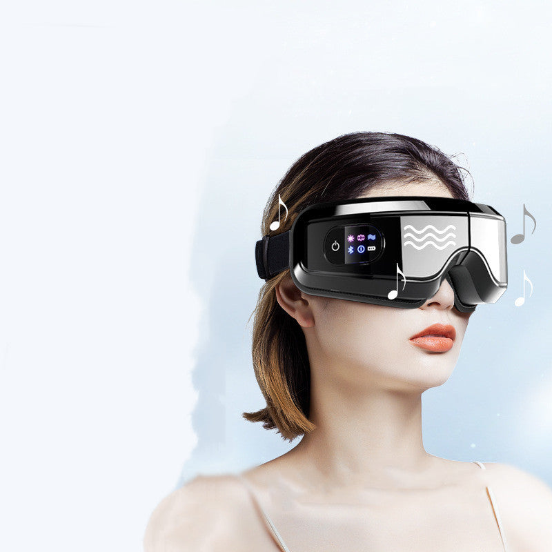 Heated Eye Massager – 5 Modes for Eye Strain Relief, Dark Circles & Better Sleep