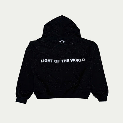 Jesus is The Light - Rhinestone Hoodie