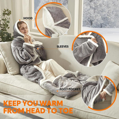 Wearable Heated Blanket