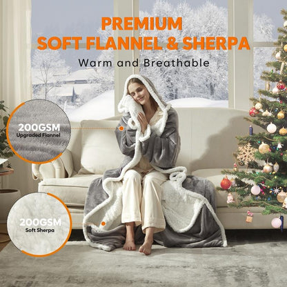 Wearable Heated Blanket